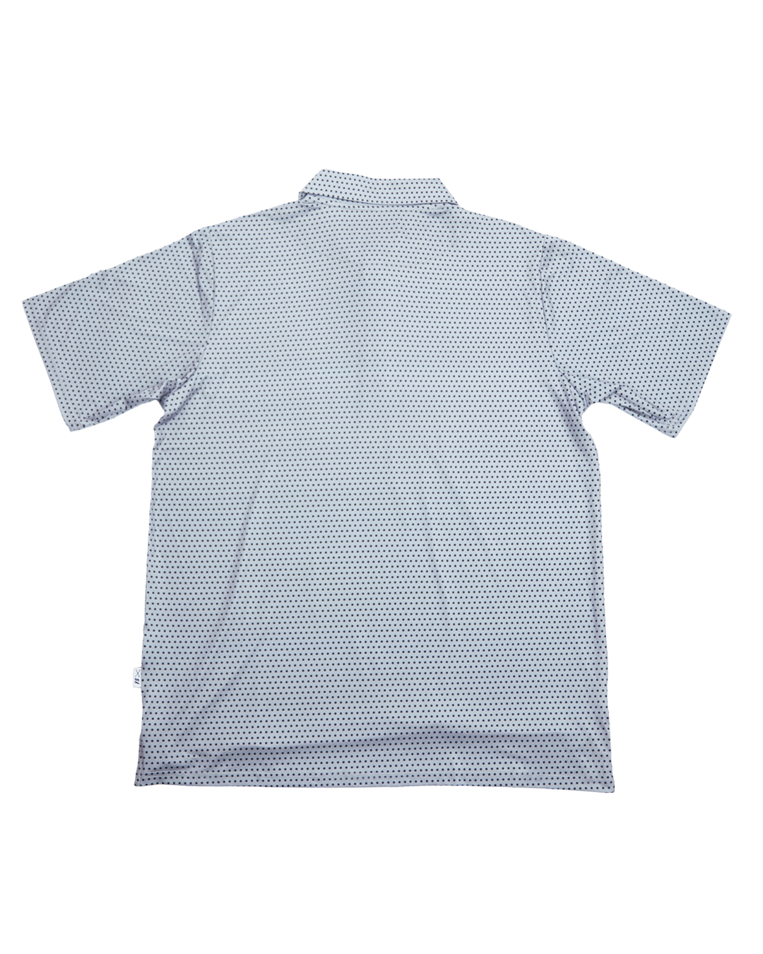 Full Send Golf Mini Dot Grey/Black Polo
