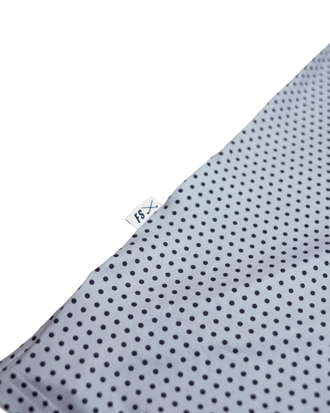 Full Send Golf Mini Dot Grey/Black Polo