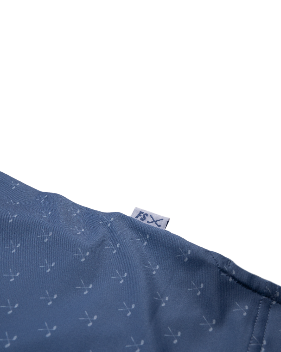 Full Send Golf Crossed Clubs Polo