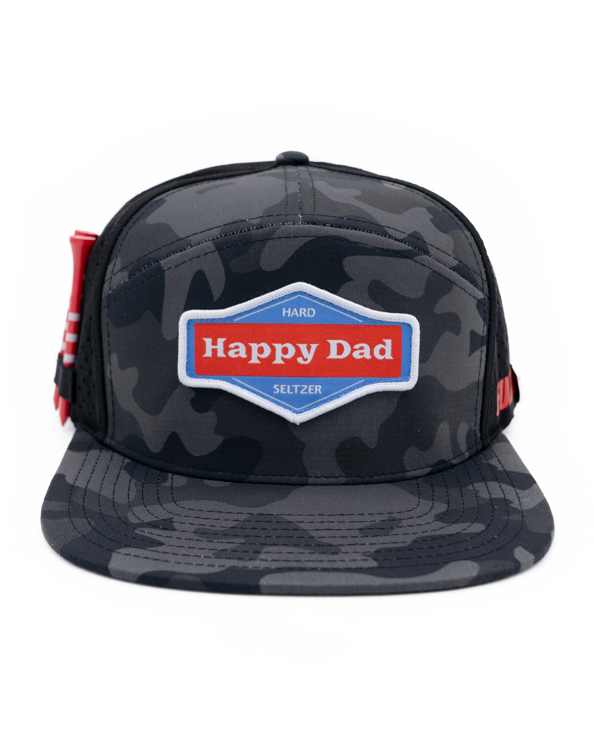 Full Send Golf X Happy Dad Black Camo Hydro Hat