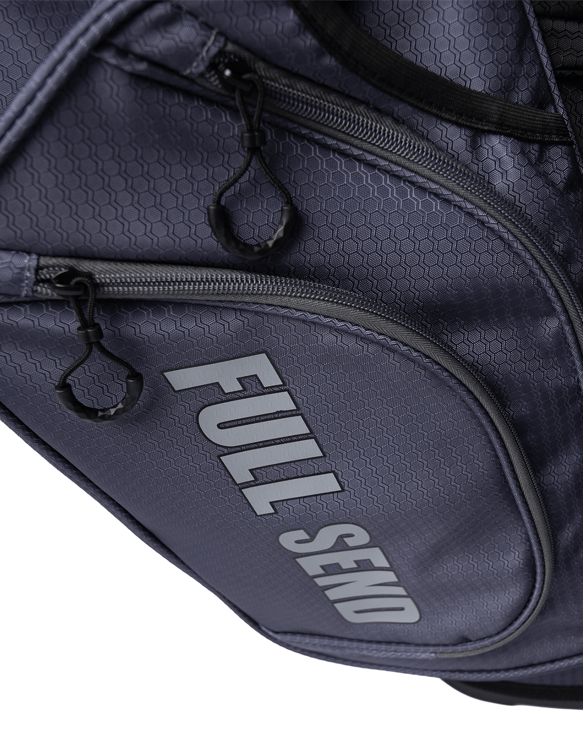 Full Send Golf Black & Grey Tonal Stand Bag