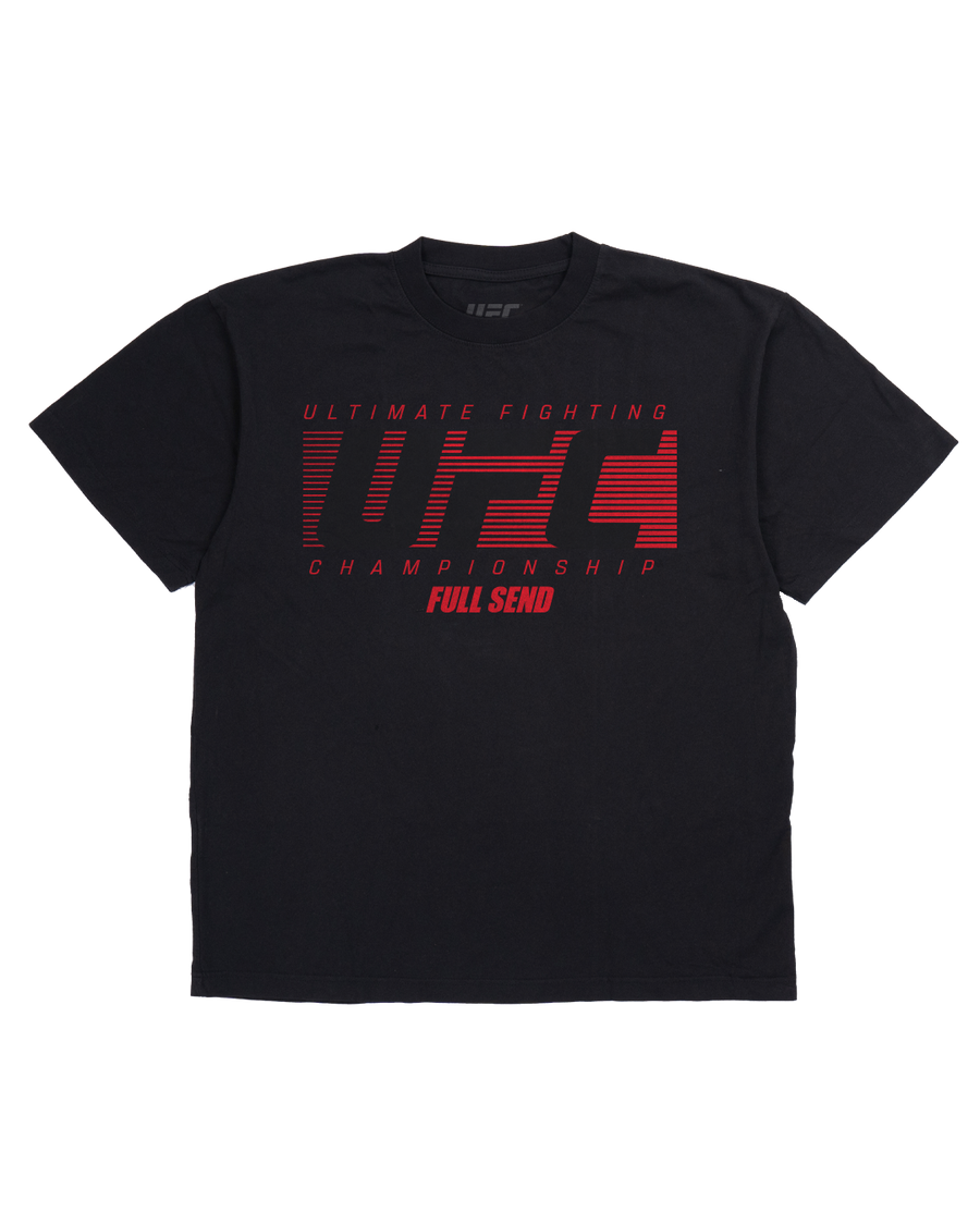 UFC Line Logo Black T-shirt