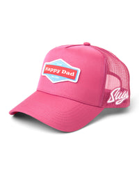 HAPPY DAD X SUGA SEAN O'MALLEY TRUCKER HAT (PINK)