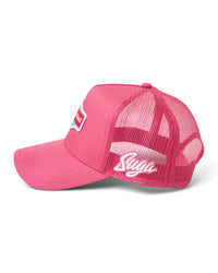 HAPPY DAD X SUGA SEAN O'MALLEY TRUCKER HAT (PINK)