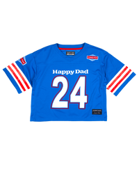 Happy Dad Football Jersey Women's '24 (Blue)