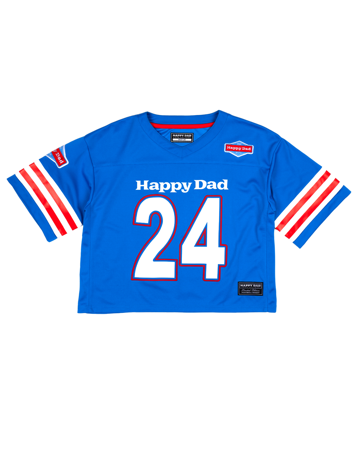 Happy Dad Football Jersey Women's '24 (Blue)