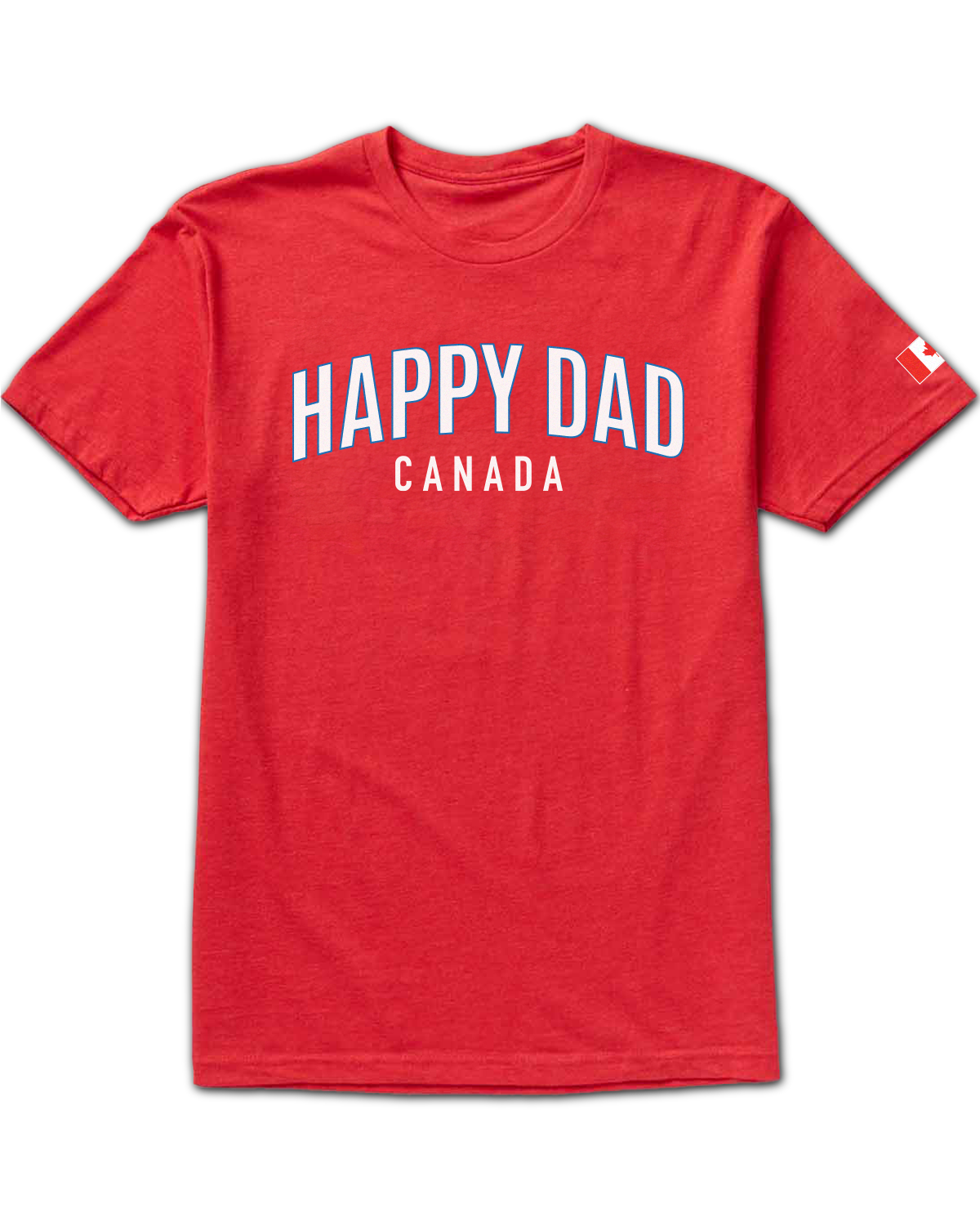 Happy Dad Arch Tee Canada (Red)