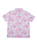 Full Send Golf Pink Flamingo Polo