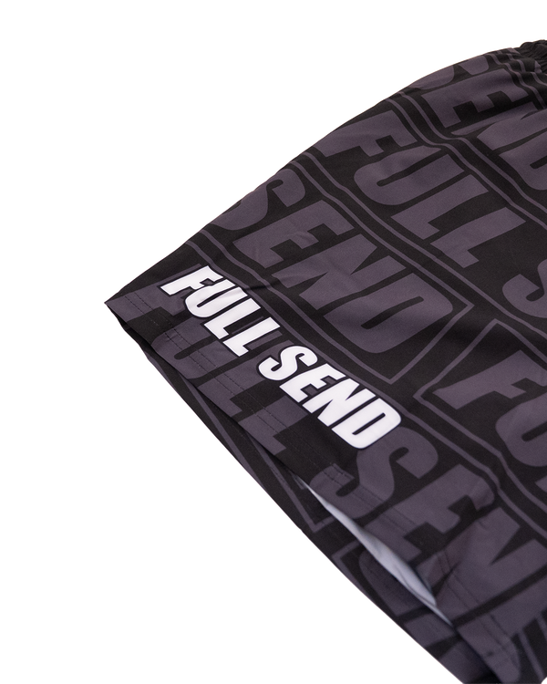 Full Send x Slunks Box Logo Shorts