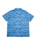 Full Send Golf Blue Camo Polo