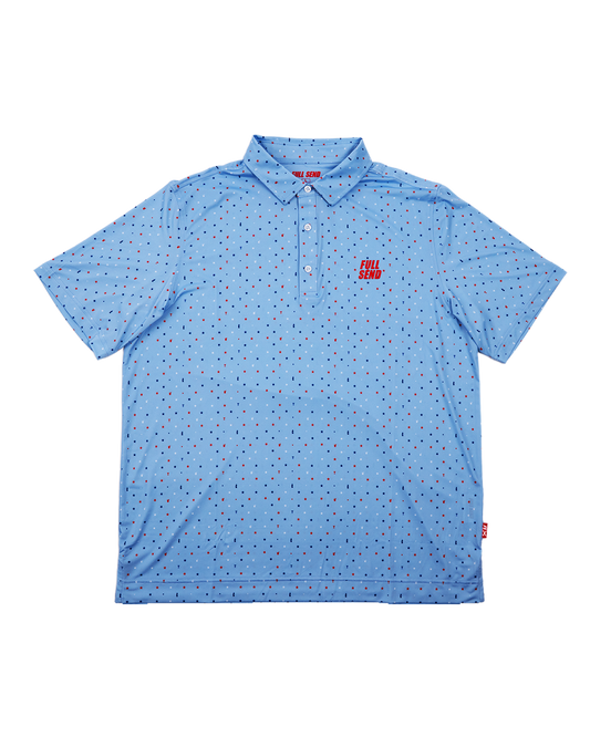 Full Send Golf Bars & Stars Polo