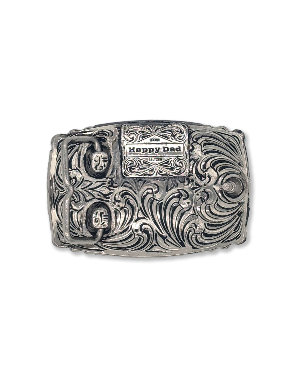 Happy Dad Belt Buckle - L