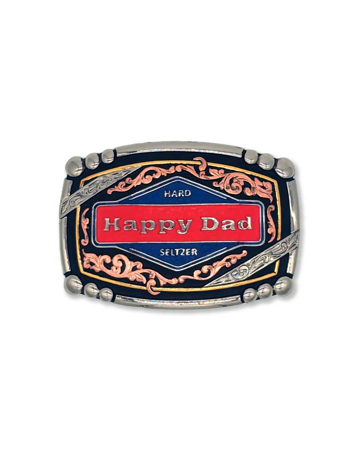 Happy Dad Belt Buckle - S