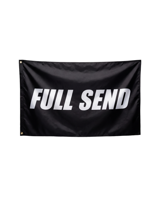 Full Send Flag (Black)