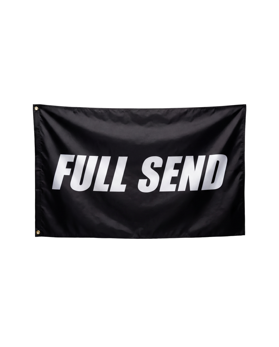 Full Send Flag (Black)