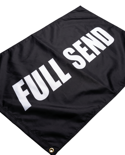 Full Send Flag (Black)