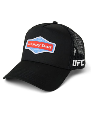 UFC x Happy Dad Trucker Hat Full Send (Black)