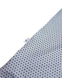 Full Send Golf Mini Dot Grey/Black Polo