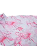 Full Send Golf Pink Flamingo Polo