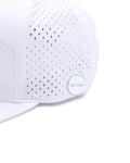 Full Send Golf White/Black Logo Hydro Hat
