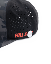 Full Send Golf X Happy Dad Black Camo Hydro Hat