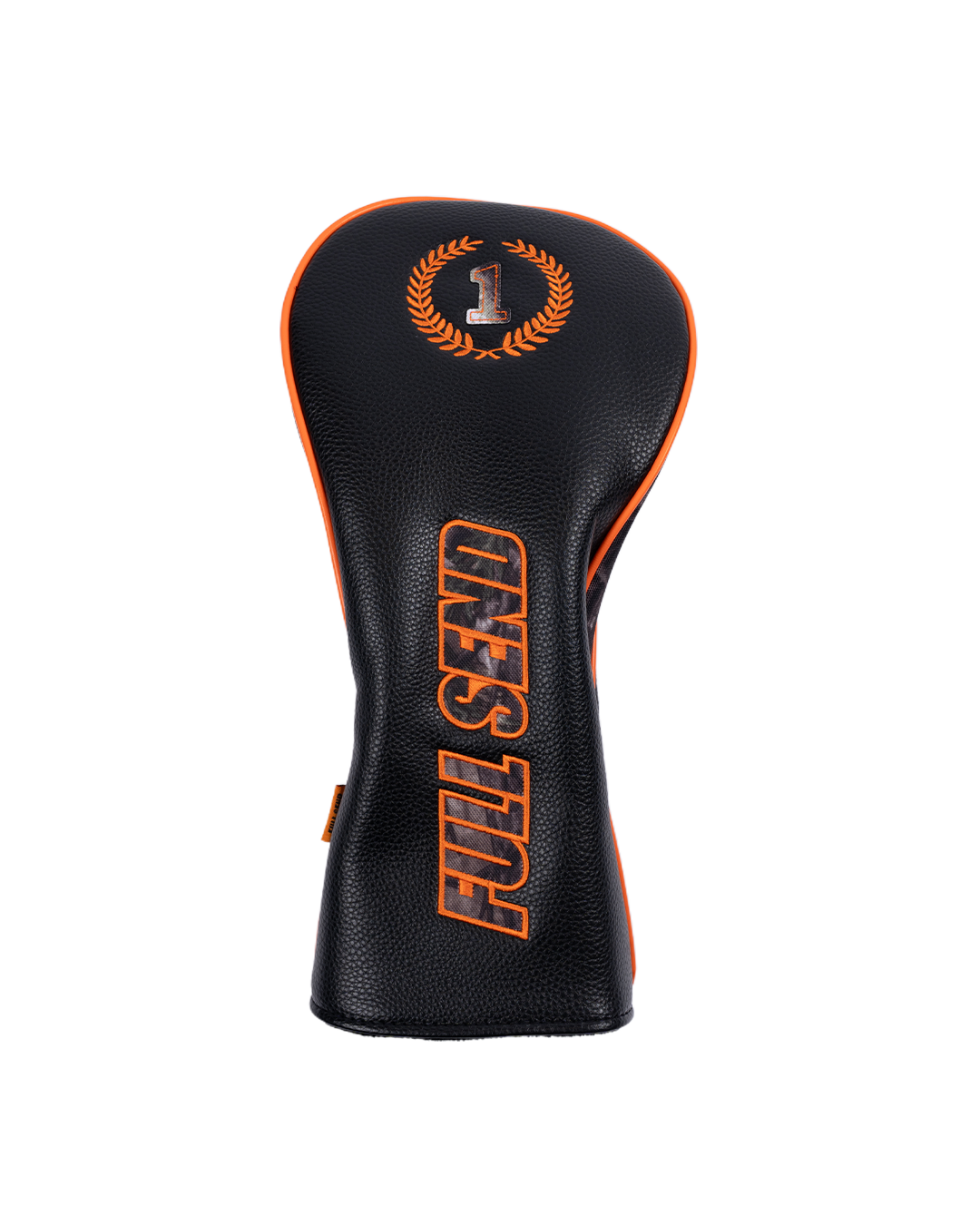 Full Send Golf Orange Camo Driver Cover