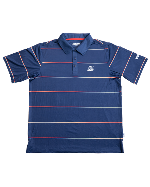 BRIEFING GOLF SHADOW STRIPE POLO（NAV／M） BRIEFING GOLF SHADOW STRIPE POLO（NAV／M）