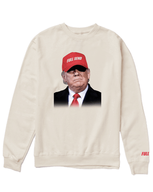 Trump Hat 2 Crew Neck