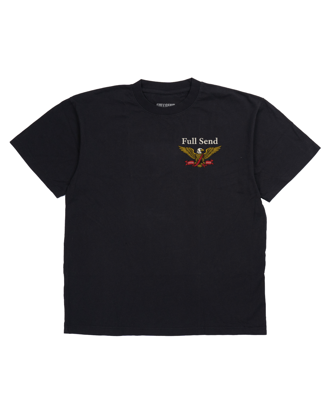 Full Send Freedom Black T-Shirt