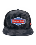 Full Send Golf X Happy Dad Black Camo Hydro Hat