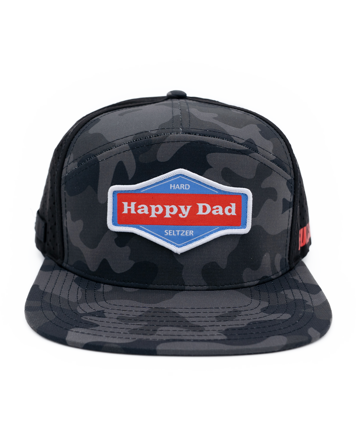 Full Send Golf X Happy Dad Black Camo Hydro Hat