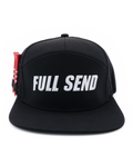 Full Send Golf Black/White Logo Hydro Hat