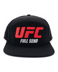 UFC Black/Red Logo Hydro Hat