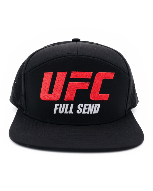 UFC Black/Red Logo Hydro Hat