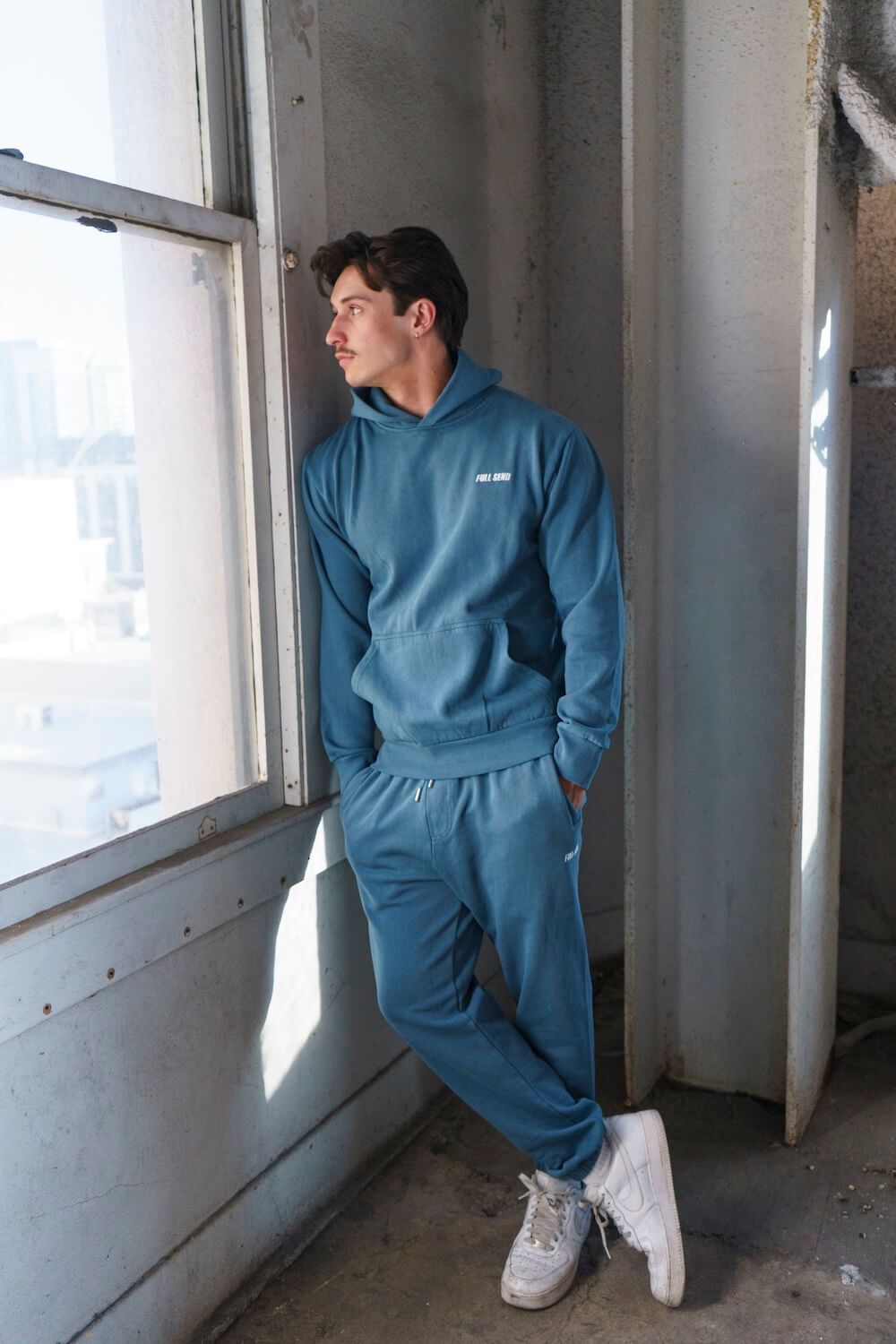 Classics Pebble Blue Hoodie