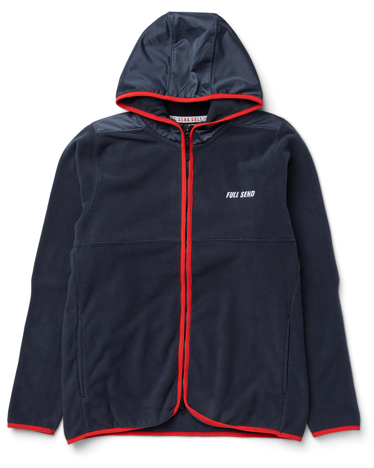 Golf Fleece Hoodie Zip-Up – FULL SEND