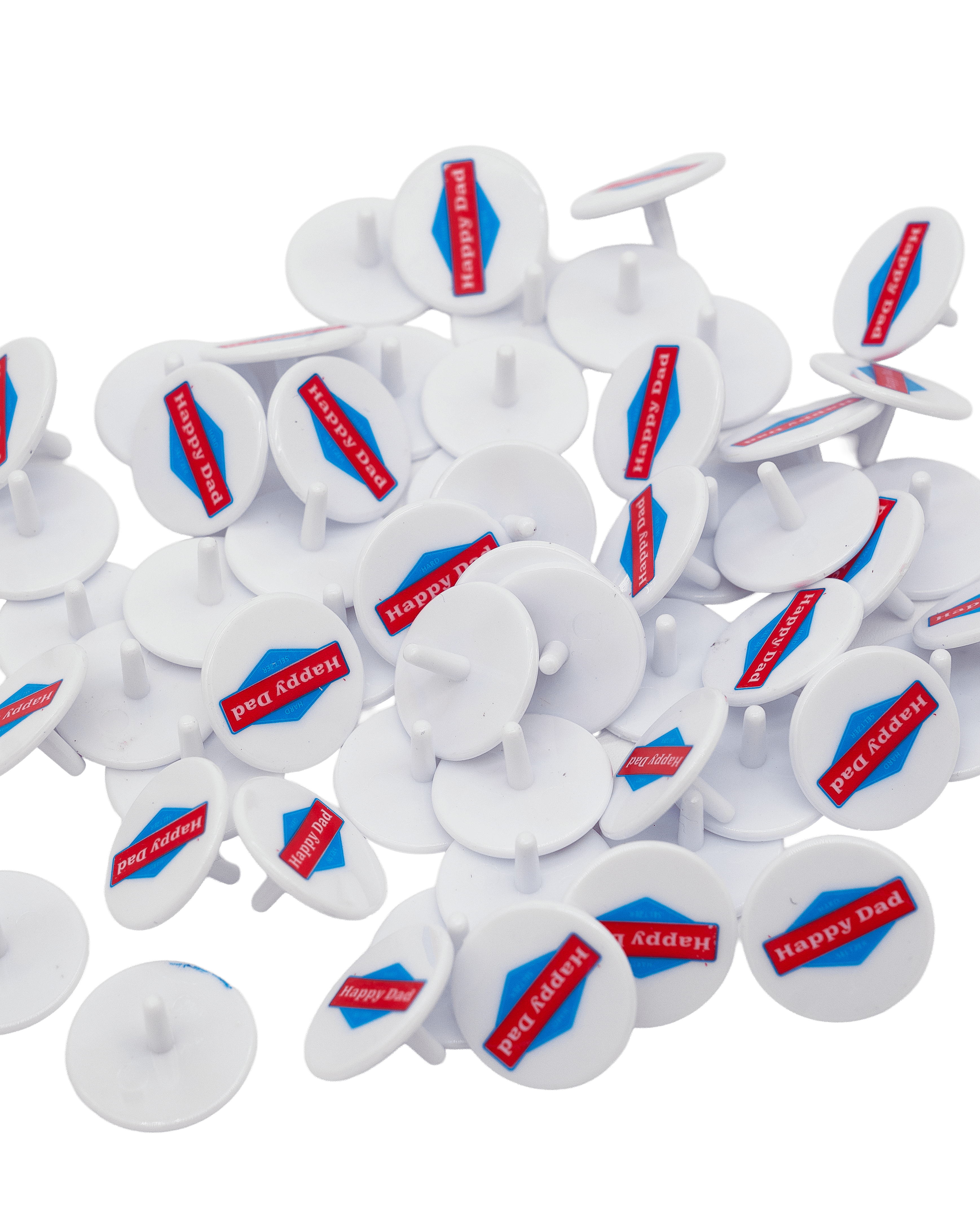 Happy Dad Golf Ball Marker (5 Pack)