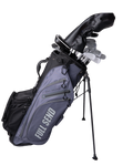 Full Send Golf Black & Grey Tonal Stand Bag