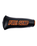 Full Send Golf Orange Camo Blade Putter Cover