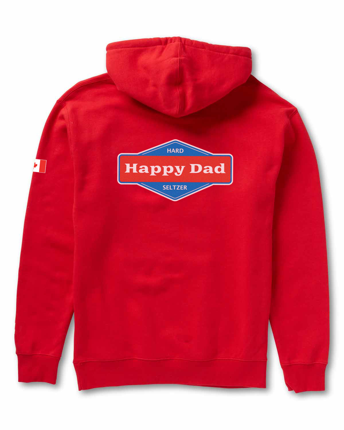 Happy Dad Arch Hoodie Canada (Red)