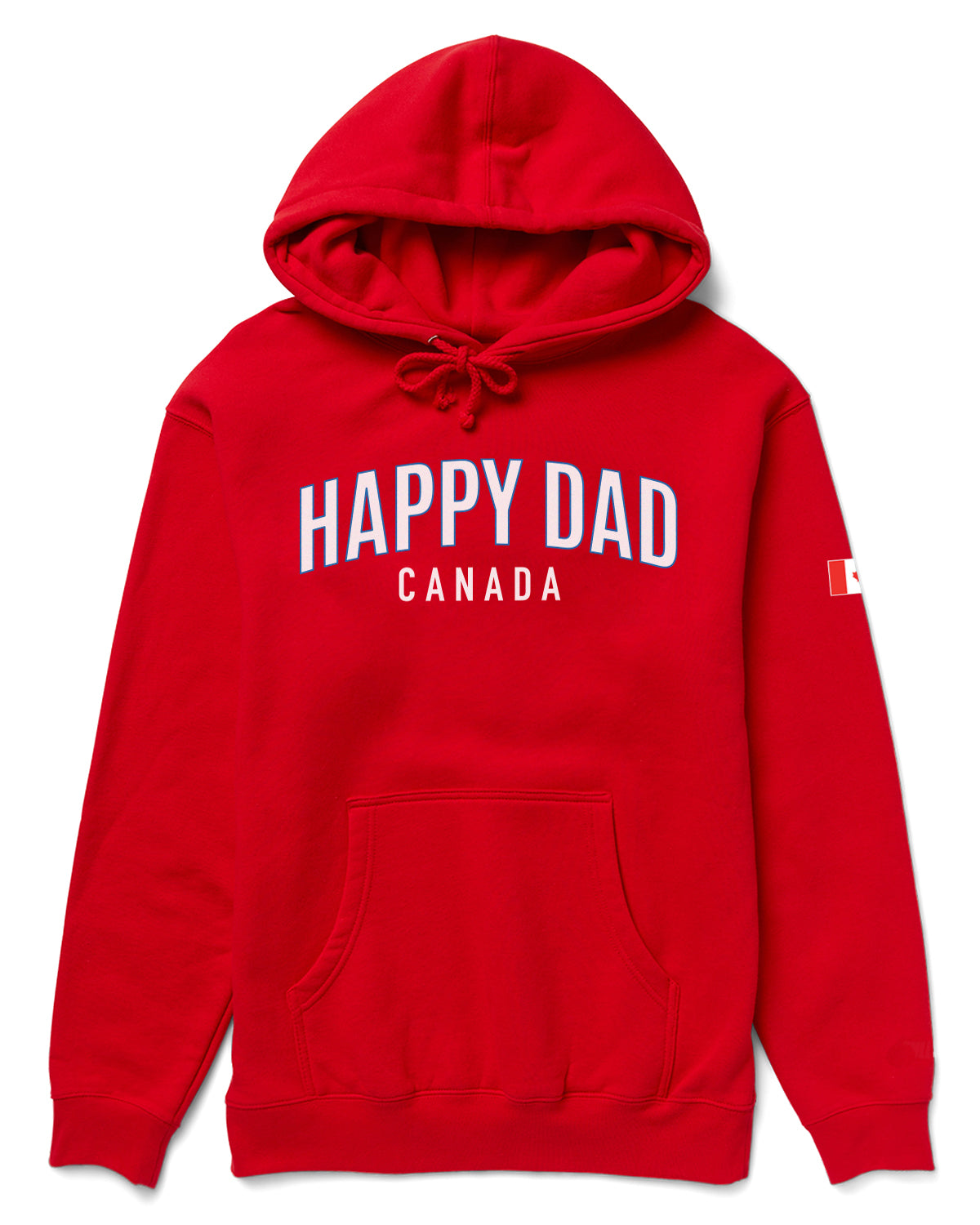 Happy Dad Arch Hoodie Canada (Red)