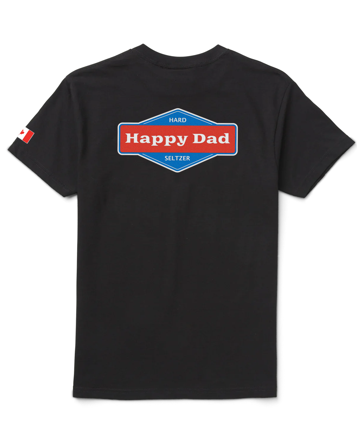 Happy Dad Arch Tee Canada (Black)