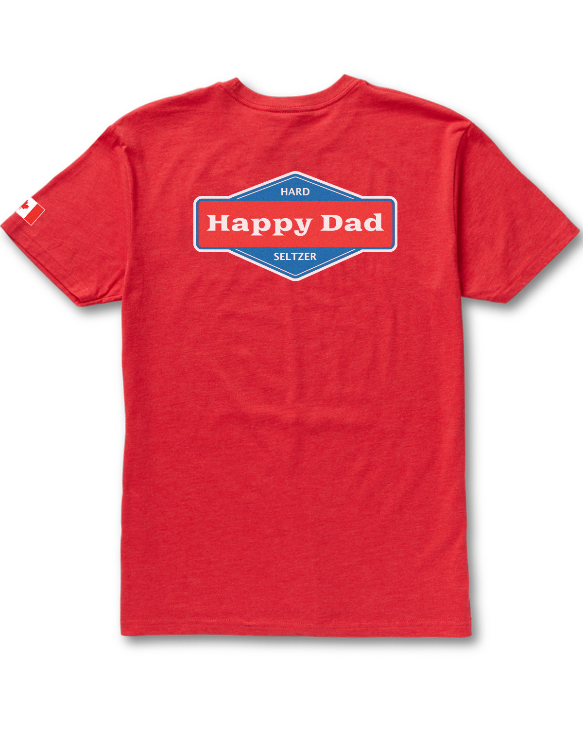 Happy Dad Arch Tee Canada (Red)