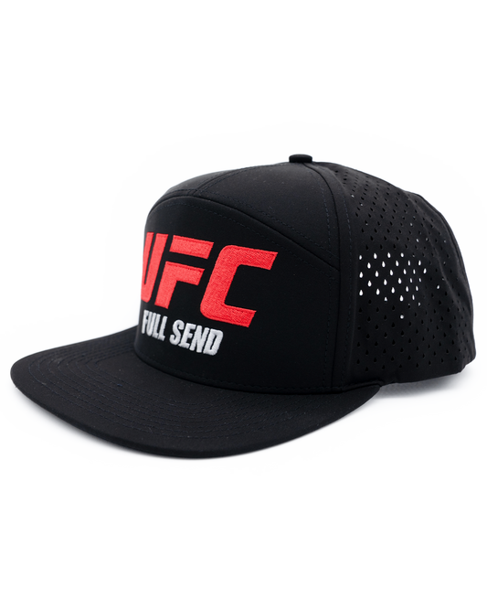 UFC Black/Red Logo Hydro Hat