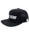Full Send Golf Black/White Logo Hydro Hat
