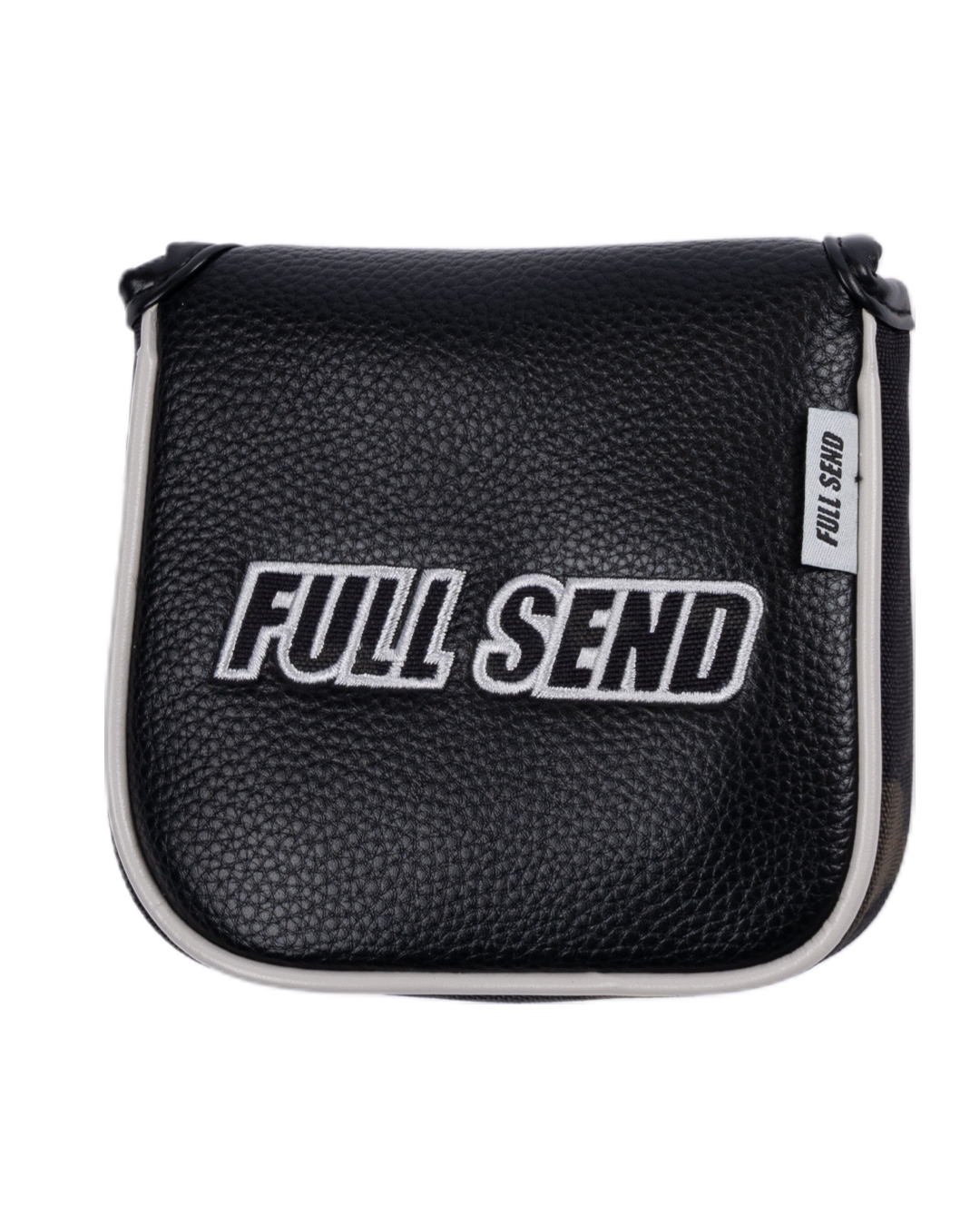 Full Send Golf Black Camo Mallet Putter Cover