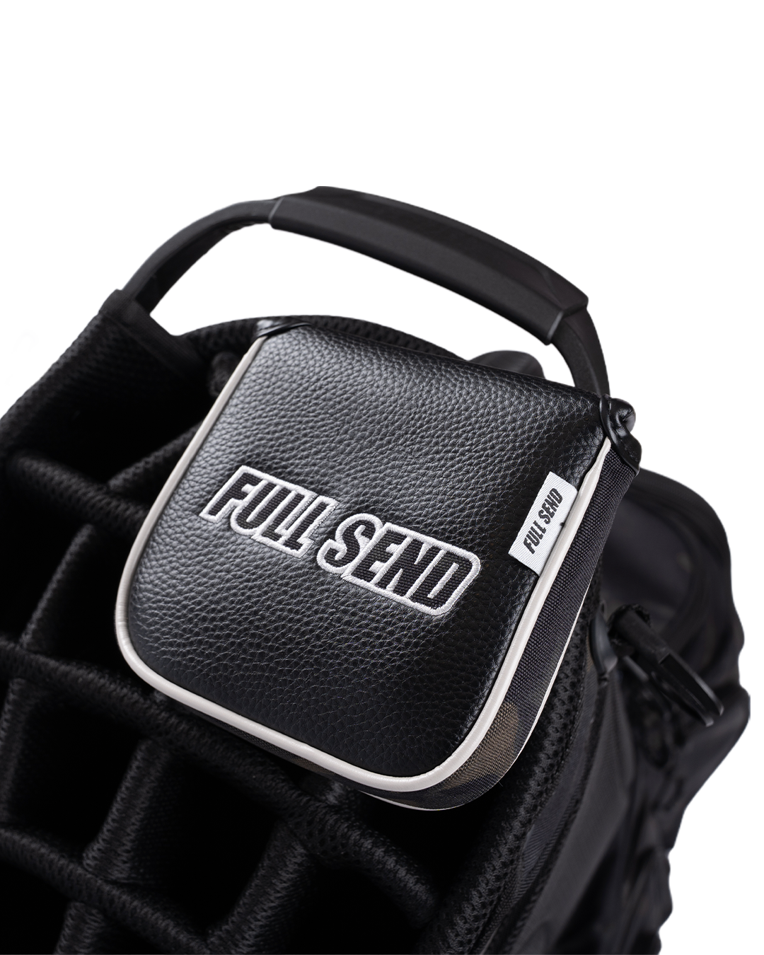 Full Send Golf Black Camo Mallet Putter Cover