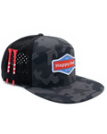 Full Send Golf X Happy Dad Black Camo Hydro Hat