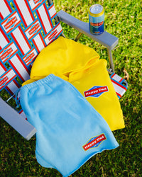Happy Dad Hard Tea Shorts (Light Blue)