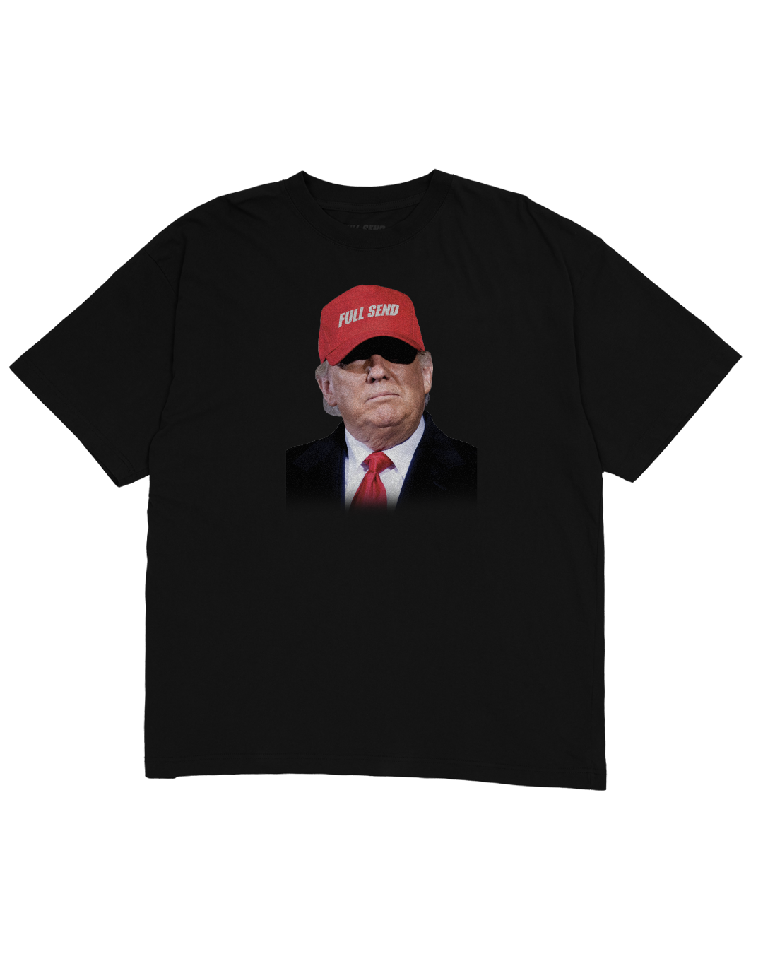 Trump Hat 2 Black T-Shirt